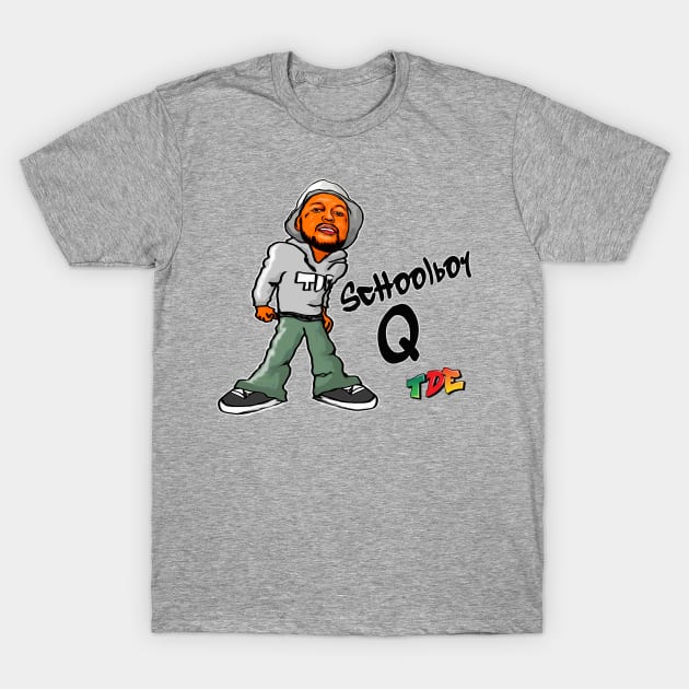 ScHoolboy Q T-Shirt by artcustomized